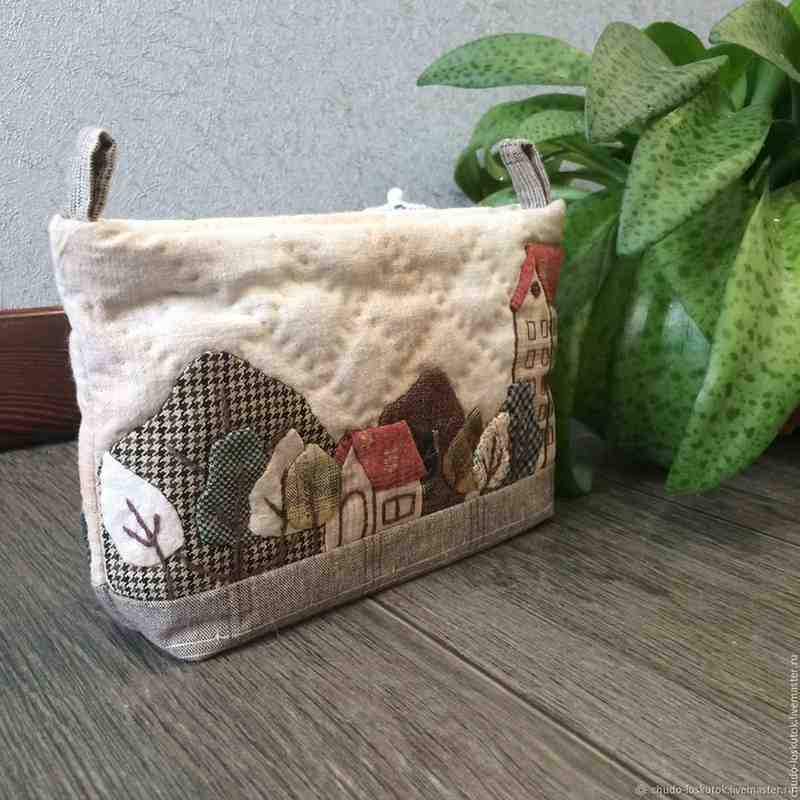 تصویر 3 از کیف نمدی با طراحی شیک برای مهمانی های دوستانه